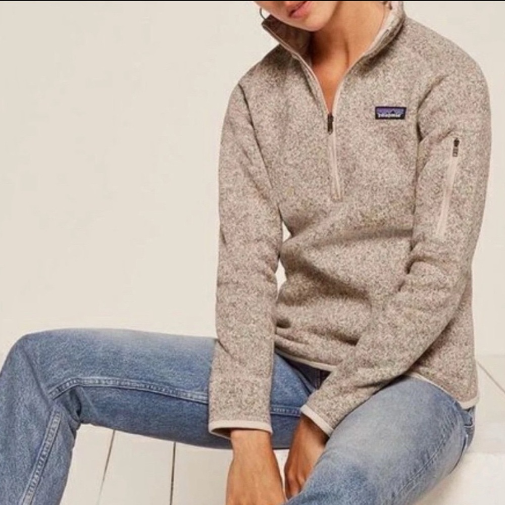 Patagonia Better Sweater 1/4-Zip Fleece Jacket Women's SzS